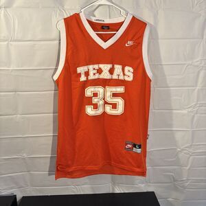 NIKE-TEAM SPORTS-TEXAS LONGHORNS-KEVIN DURANT-#35-JERSEY-ORANGE-SIZE LARGE